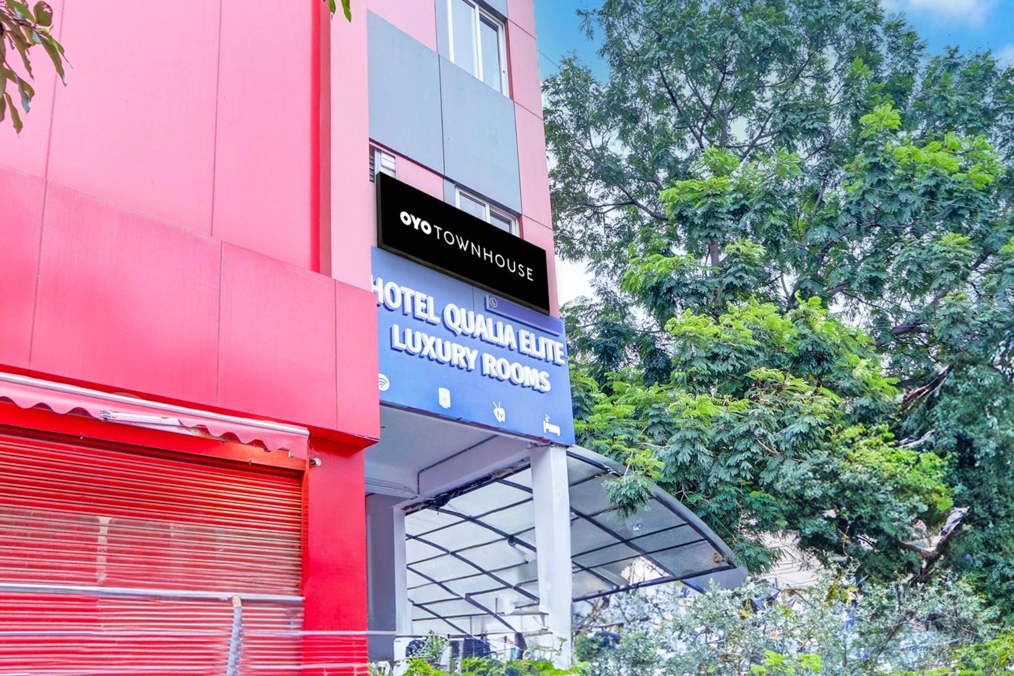 Super Townhouse Qualia Elite S R Nagar Hotel Hyderabad Luaran gambar